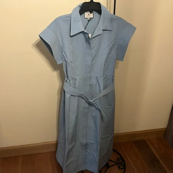 Slate Blue Chloe Dress - Picture 6 of 12